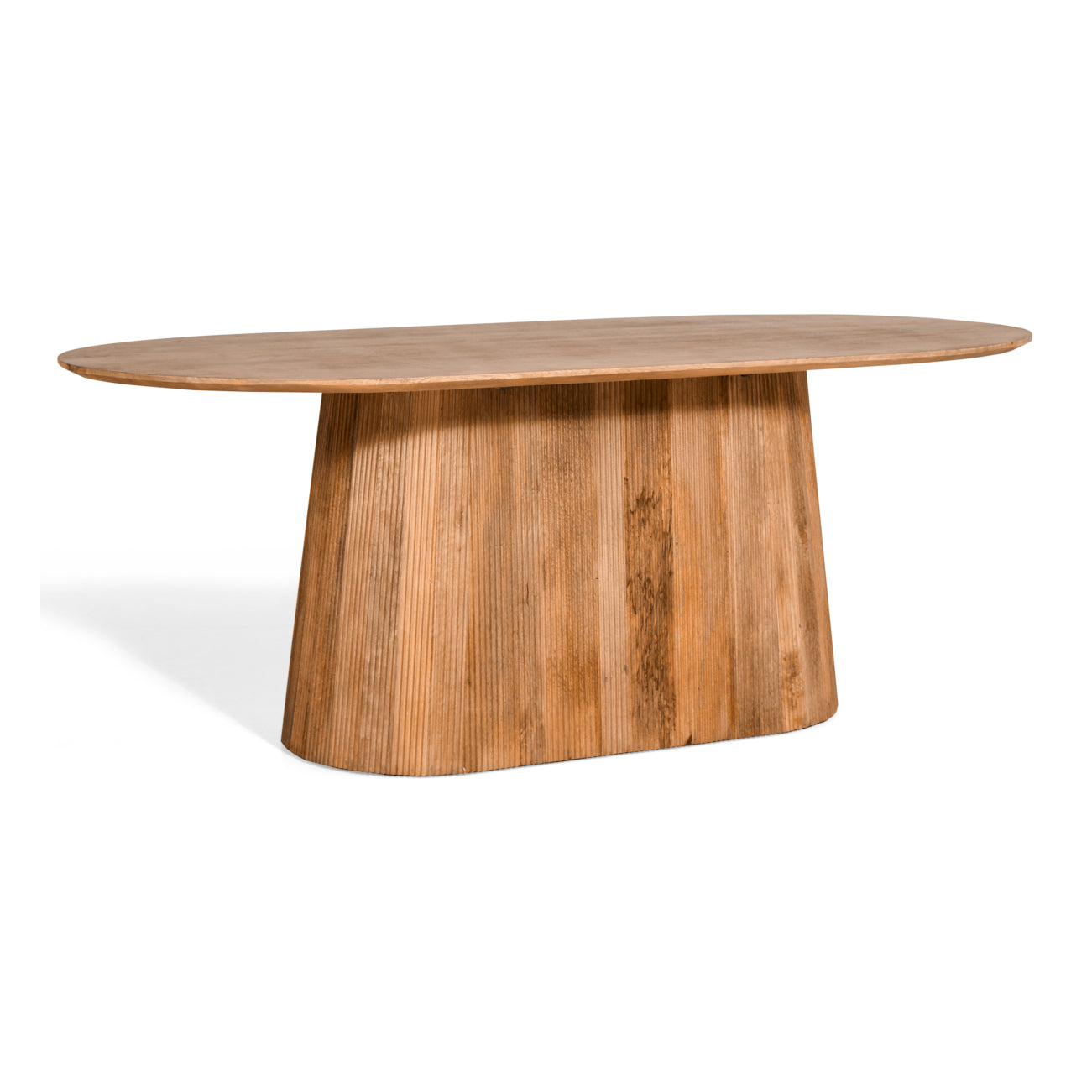 Blokker Grand Eettafel Lichtbruin Mangohout - 200 x 100 cm