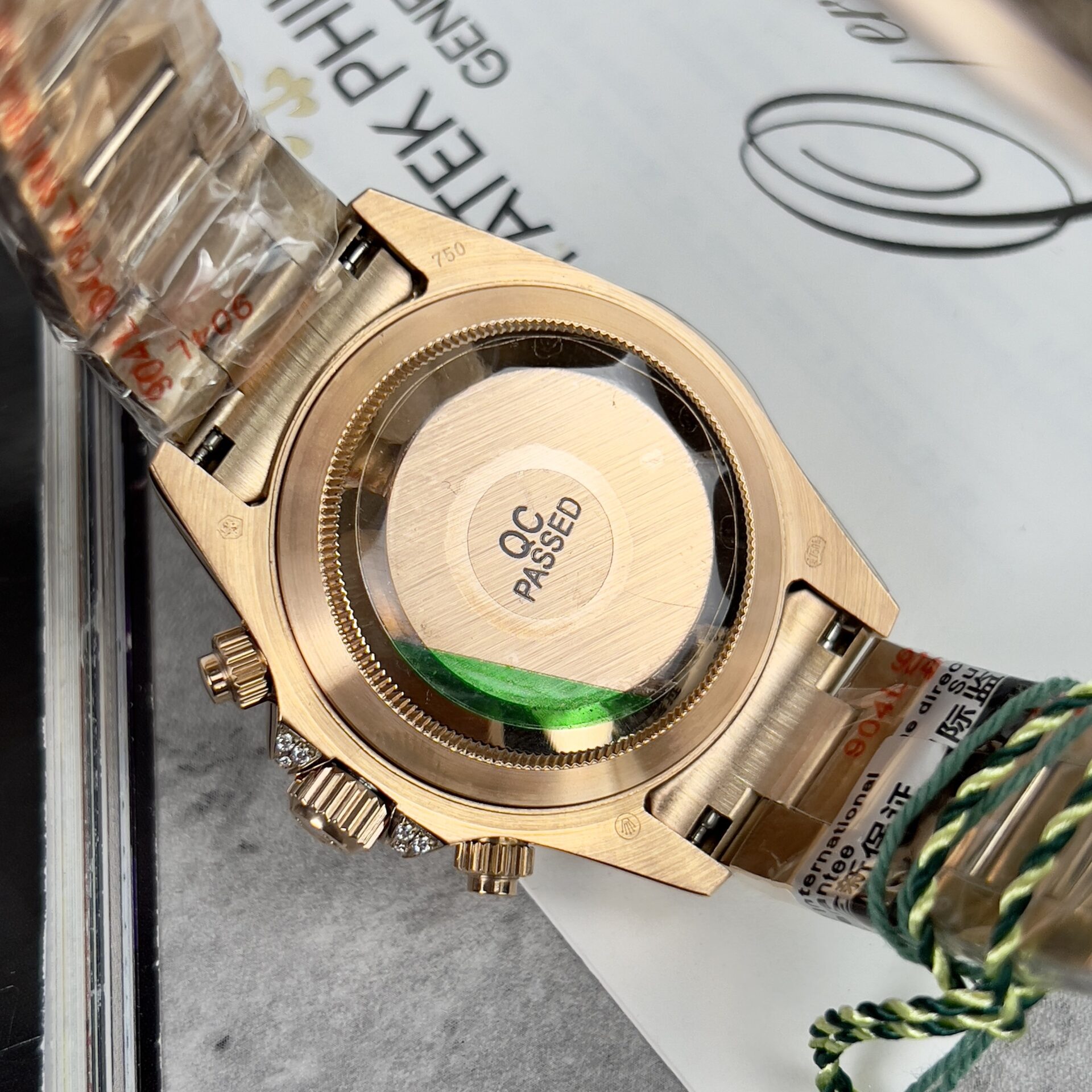 Rolex Daytona Rainbow Best Replica Watch Full Diamond 40mm - Top club