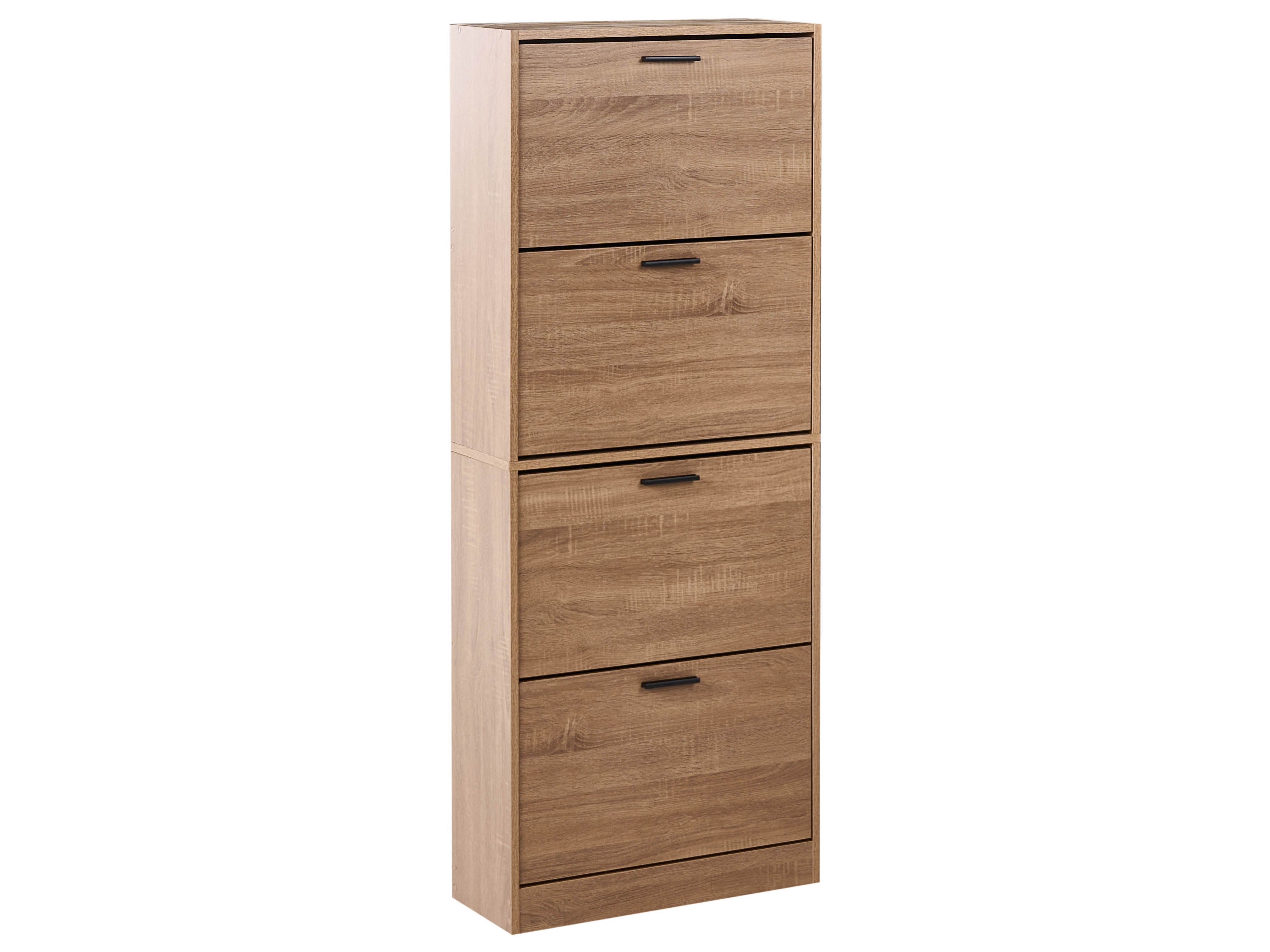 Shoe Storage Cabinet BOWRAL Light Brown