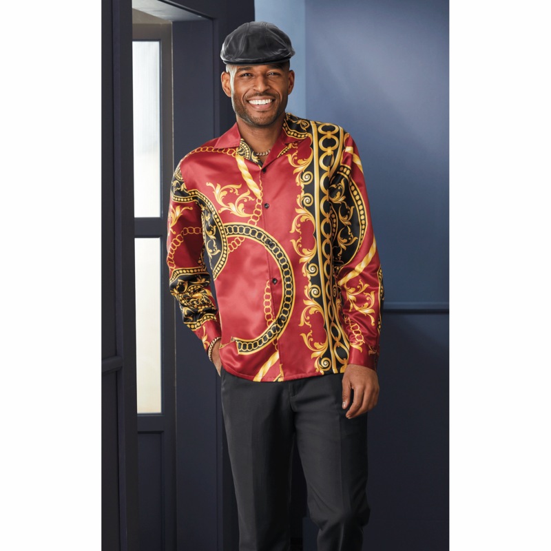 Andre Long-Sleeve Camp Shirt - MIDNIGHT VELVET CATALOG