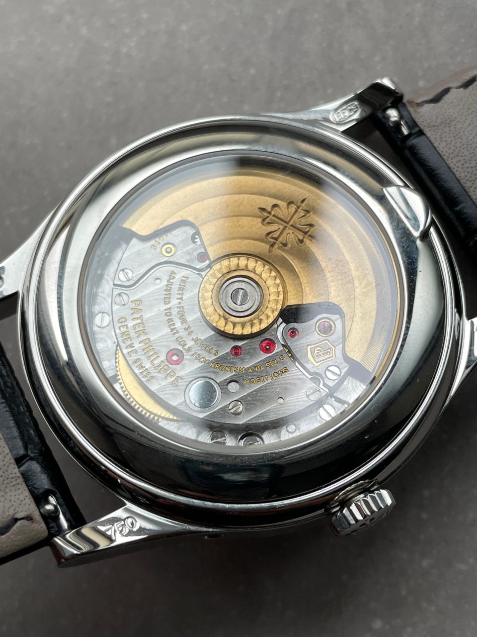 Replica PATEK PHILIPPE Annual Calendar Moonphase 5396 SS ZF 1:1 Best Edition White/Blue Dial on Black Leather Strap A324 - Top club