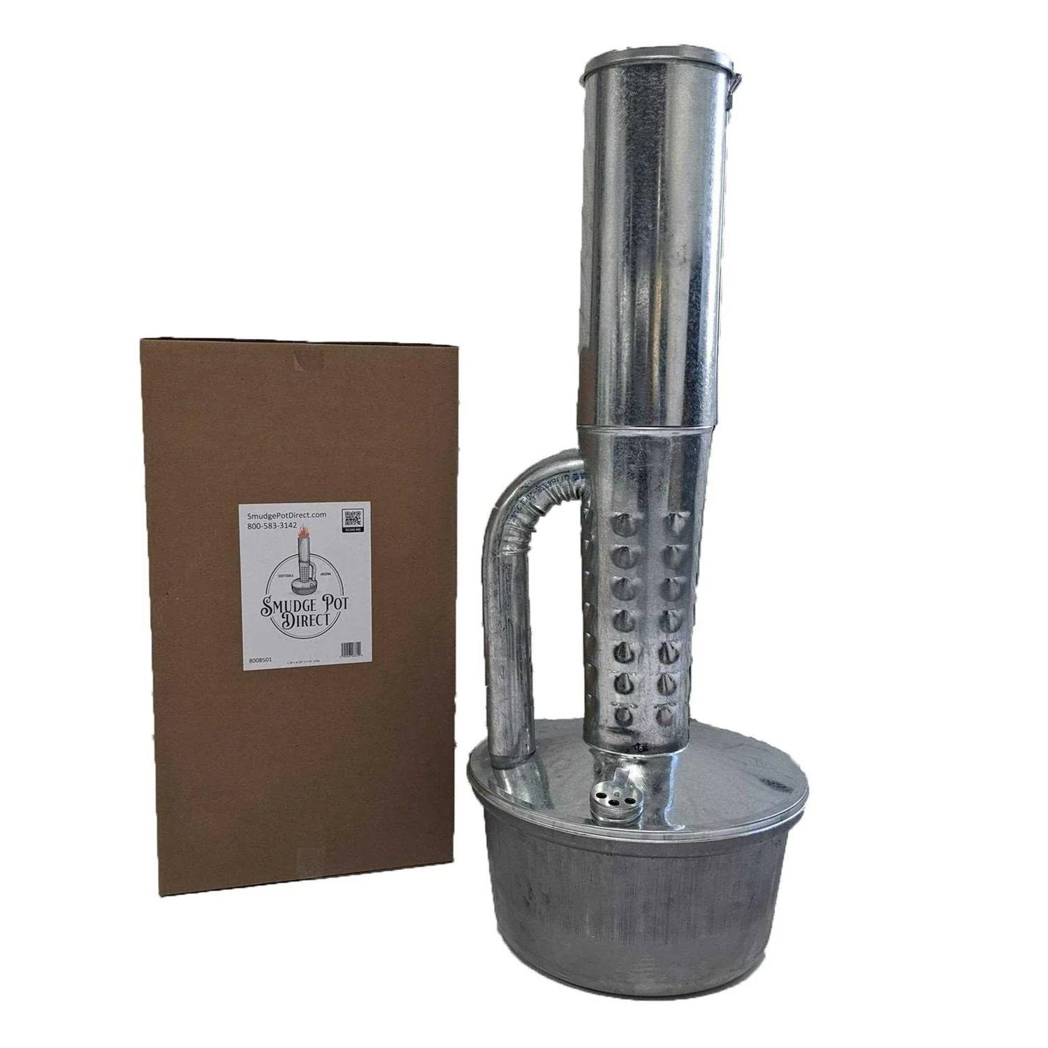 New Orchard Smudge Pot Outdoor Heater - Diesel Kerosene New Orchard Smudge Pot Outdoor Heater - Diesel Kerosene