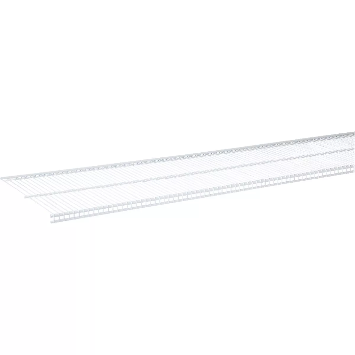 Organized Living FreedomRail 4 Ft. W. x 12 in. D Profile Ventilated Closet Shelf, White