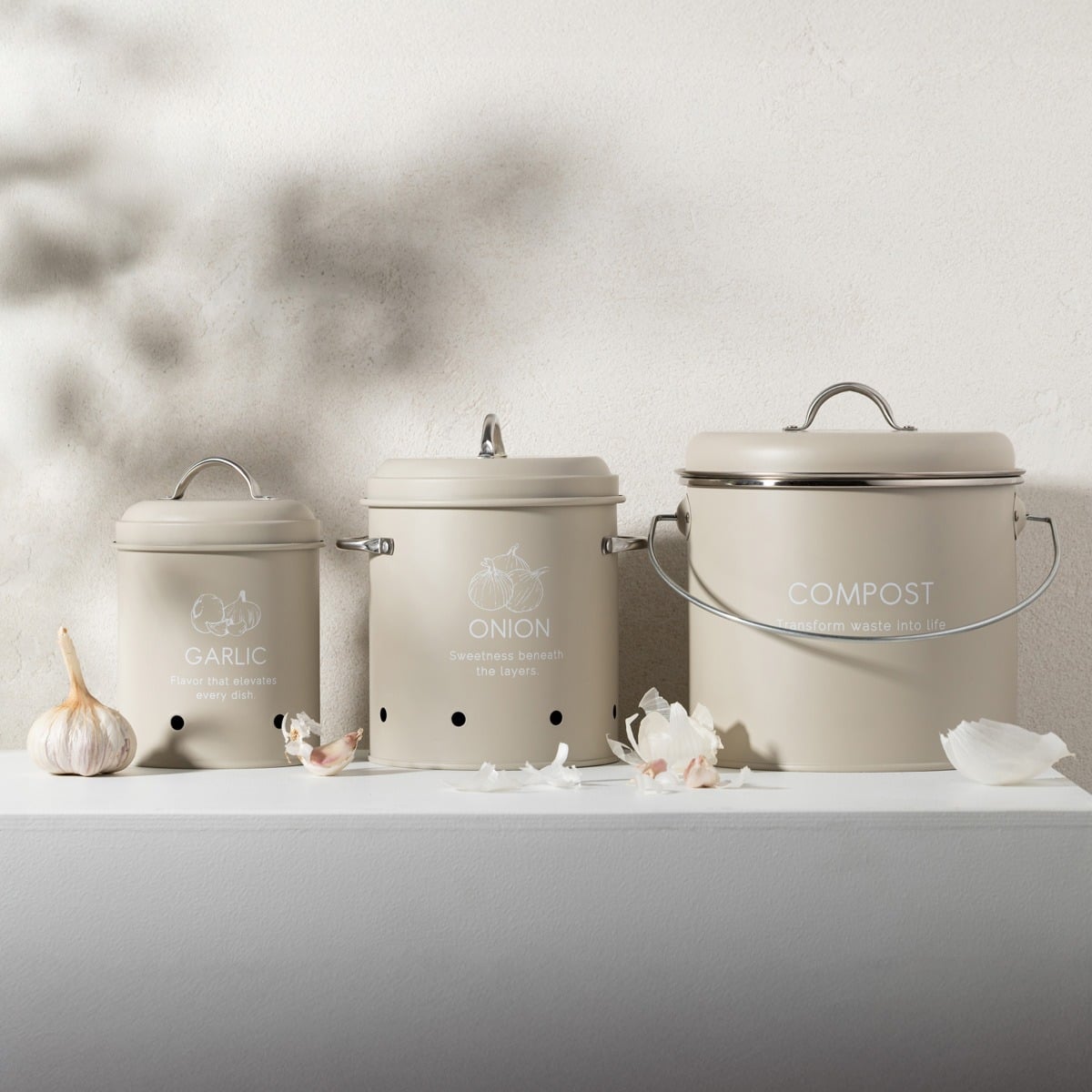 Pojemnik FLORA na kompost 18x21 cm