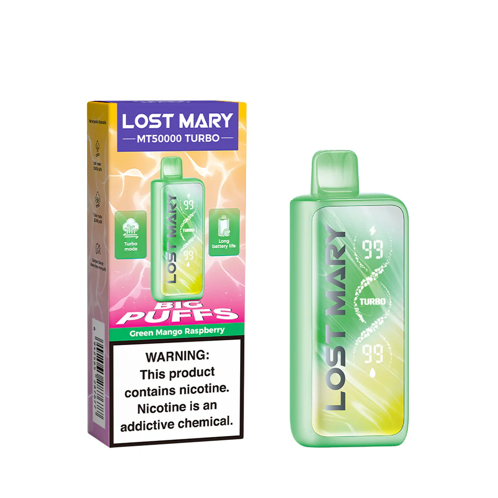 LOST MARY MT50K Turbo ładowalny jednorazowy e-papieros (wszystkie smaki)