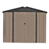 6' x 4' Outdoor Metal Storage Shed, Tools Storage Shed, Galvanized Steel Garden Shed with Lockable Doors, Outdoor Storage Shed for Backyard, Patio, Lawn, D8311 - Image 6