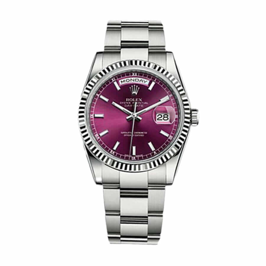 Rolex Day-Date 36 White Gold 118239-0304 Replica - Elite Watch Atelier