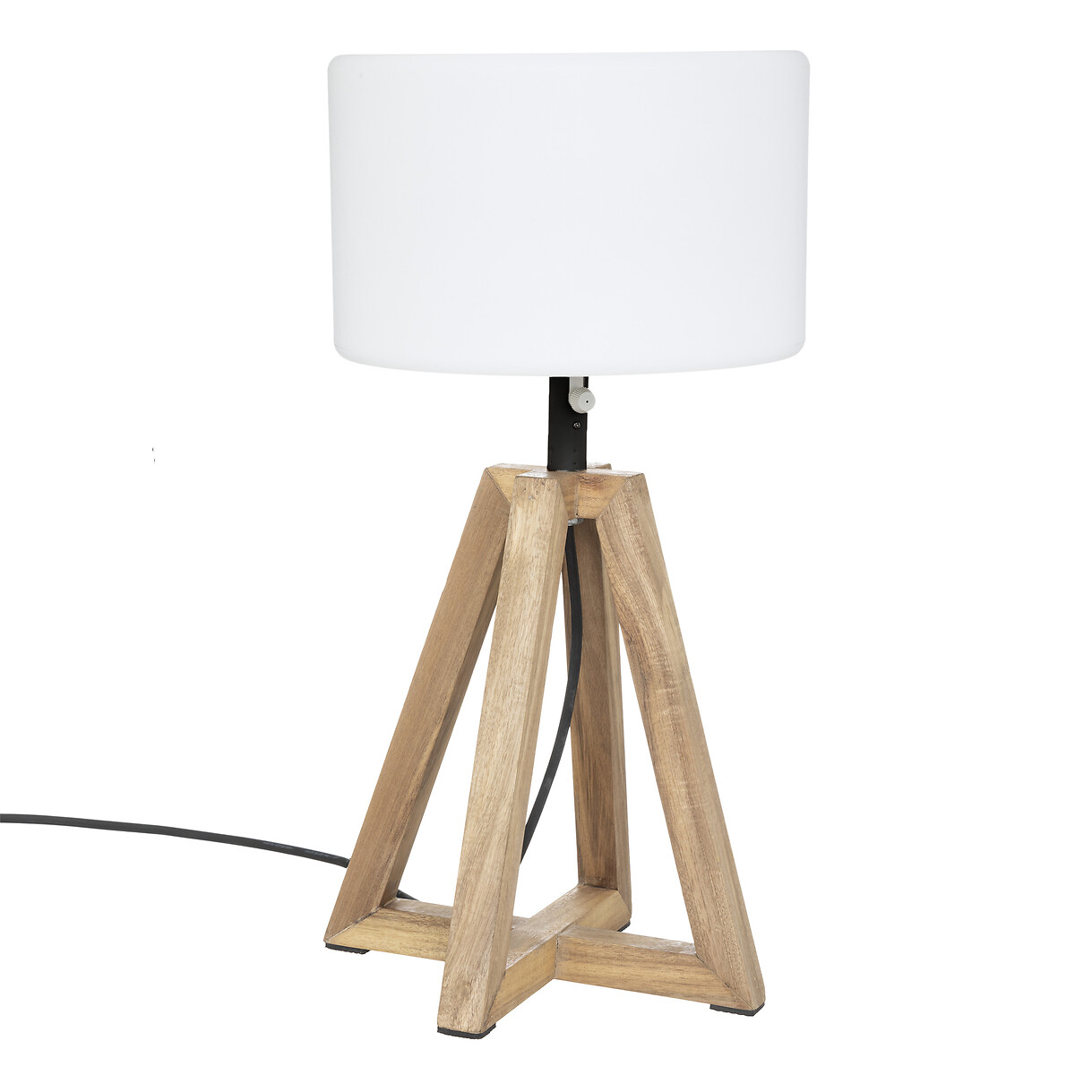 Outdoor table lamp "Matia" Acacia wood Acacia, H.59 cm