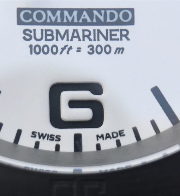 Replica Rolex Submariner Commando White Dial Ceramic Bezel Rubber Strap A2836 - Top club