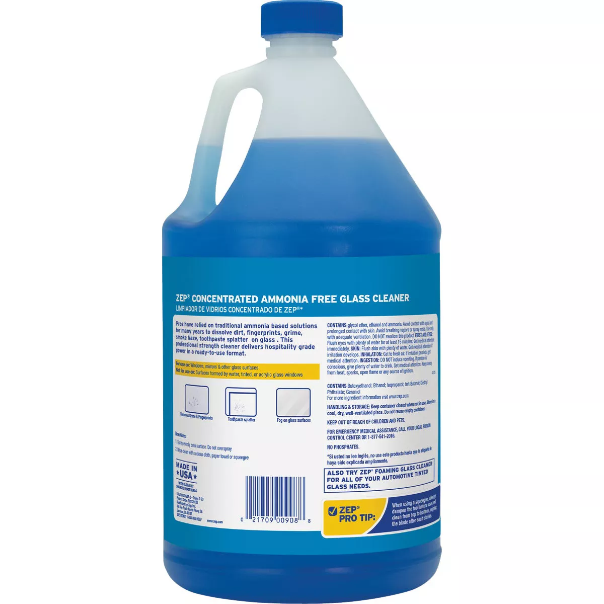 Zep Commercial 1 Gal. Heavy-Duty RTU Glass Cleaner