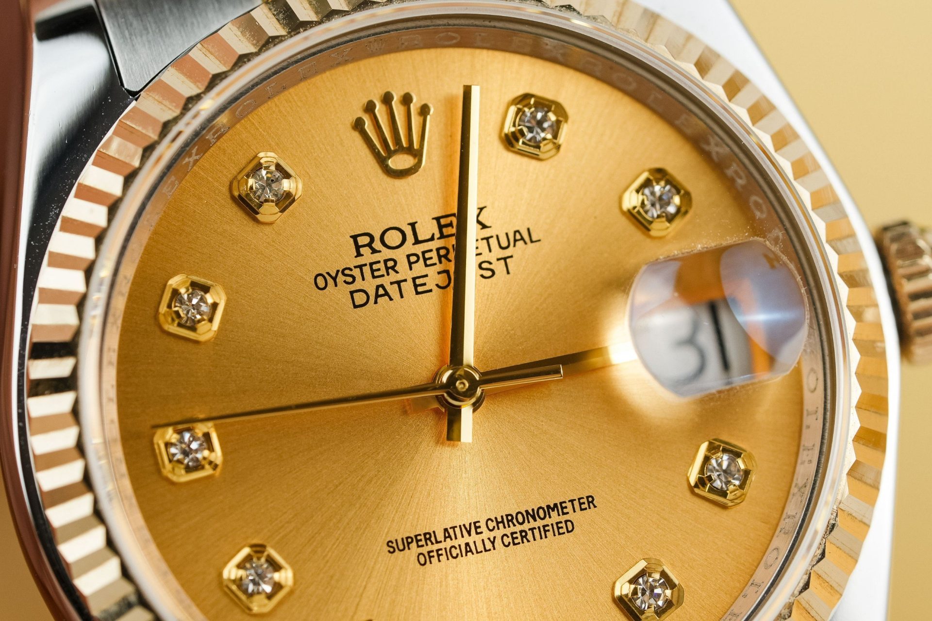 Rolex Replica Watches DateJust 126233 Gold Wrapped Champagne Dial 36mm - Elite Watch Atelier