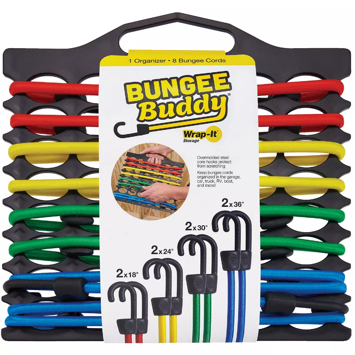 Wrap-It Storage Bungee Buddy Organizer