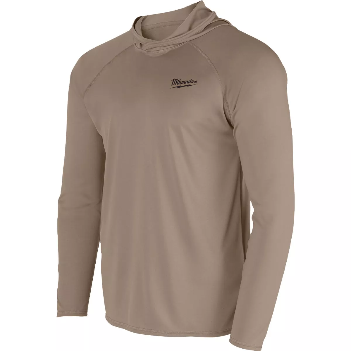 Milwaukee Workskin 2XL Sandstone Hooded Men's Sun Shirt