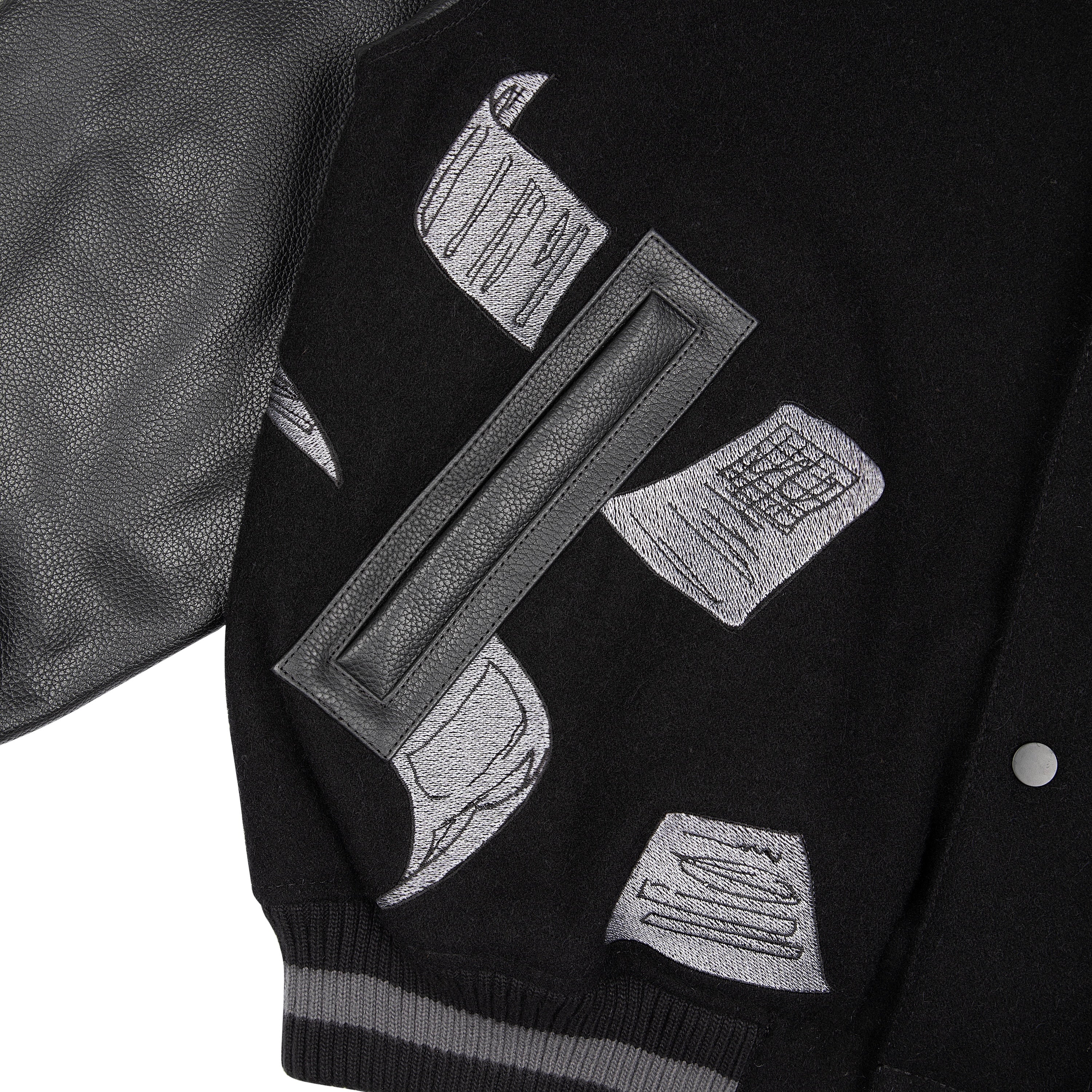 "wall street" varsity Jacket