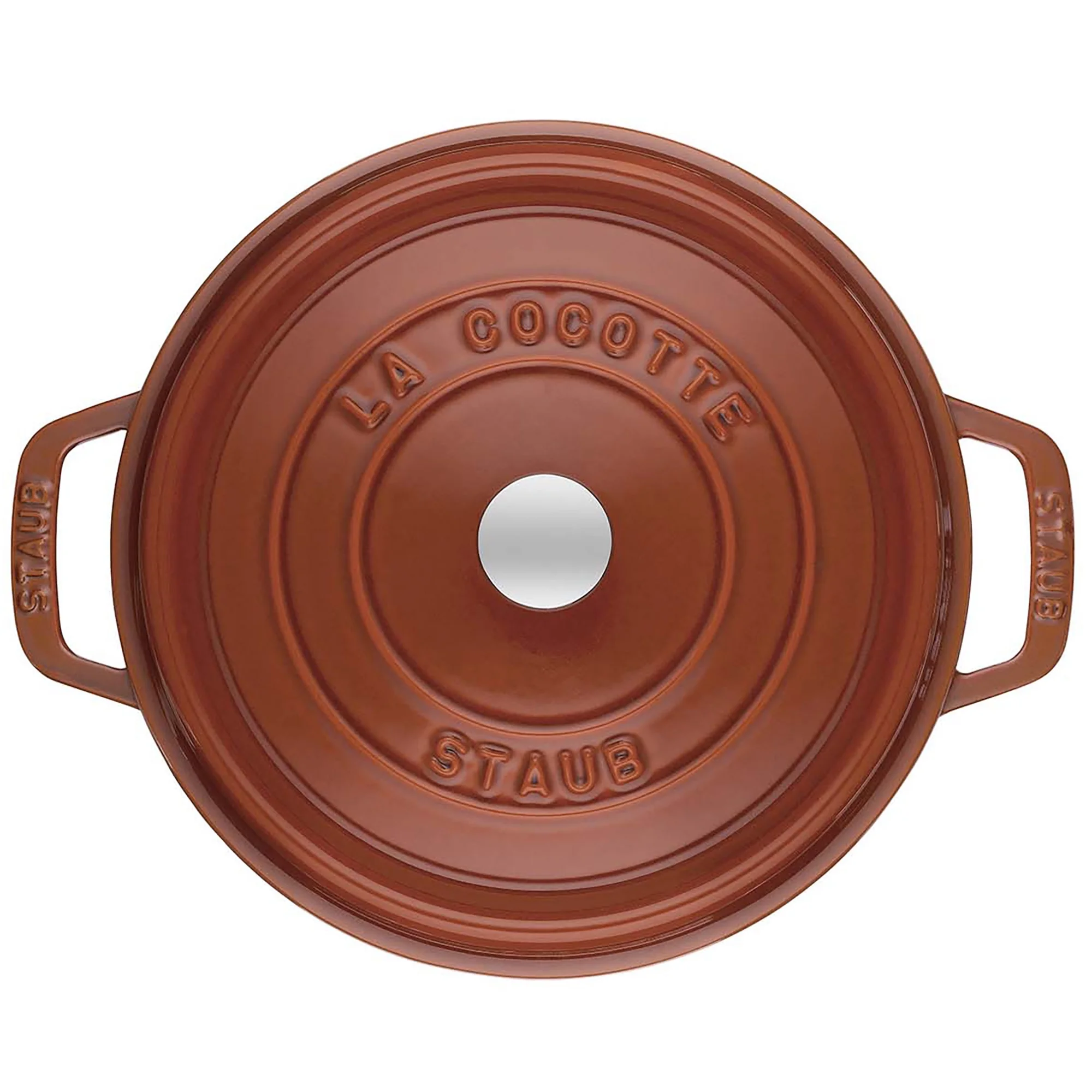 Staub Cast Iron 2.75-qt Round Cocotte - Basil - Image 26
