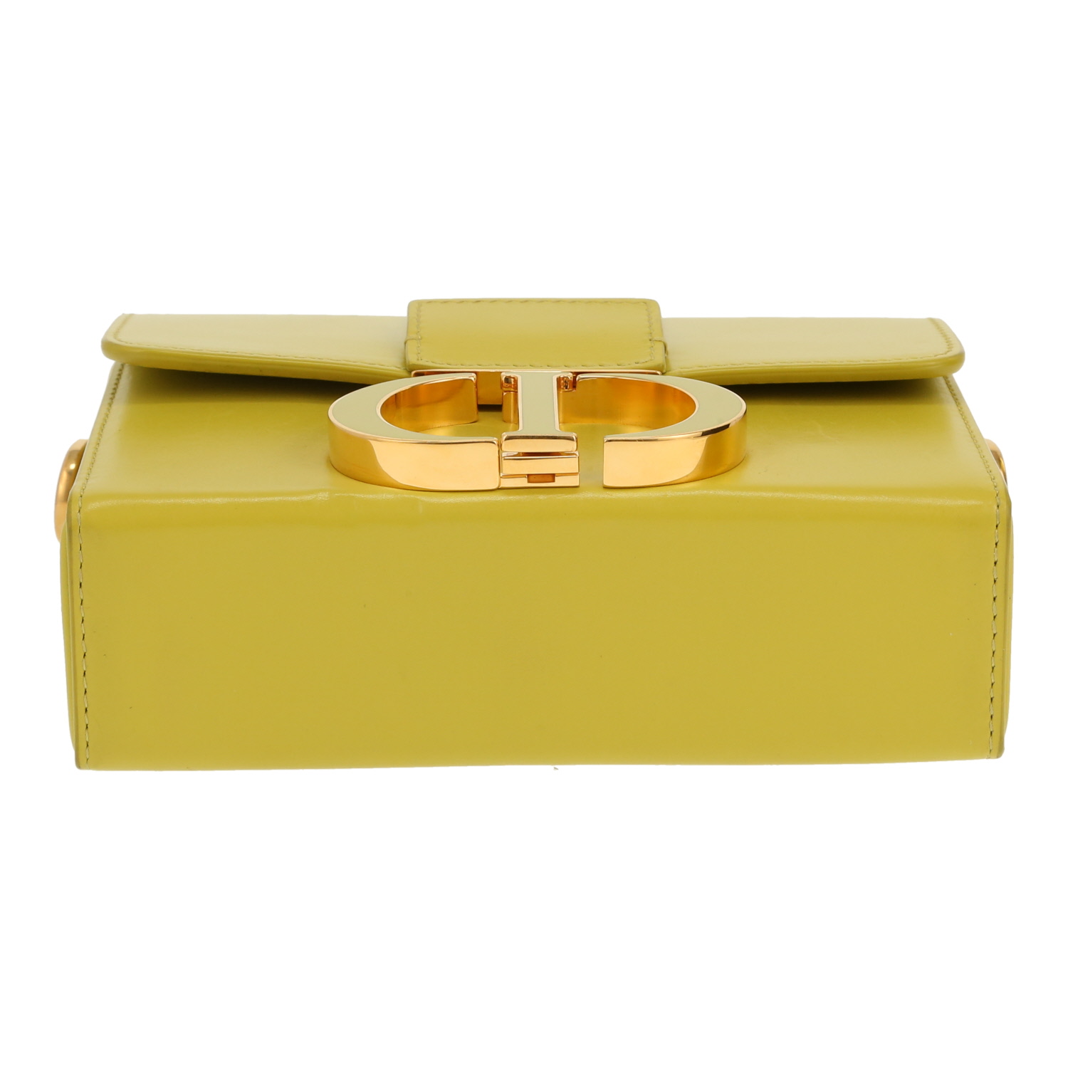 Dior Box 30 Montaigne shoulder bag in green leather1:1High-quality replica