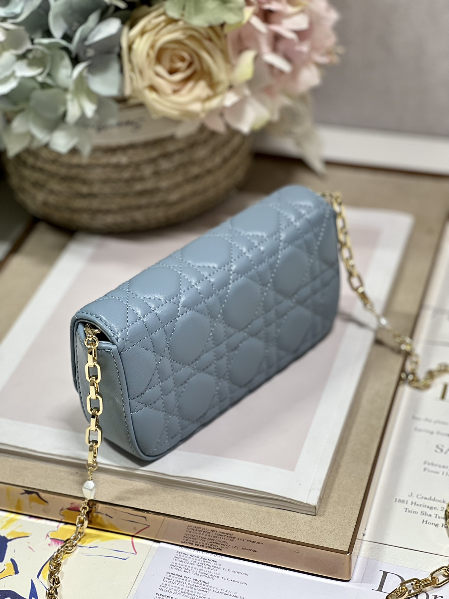 Mini Miss Dior Bag White/ Black/ Blue/ Light Purple For Women 7 in/18.cm1:1High-quality replica