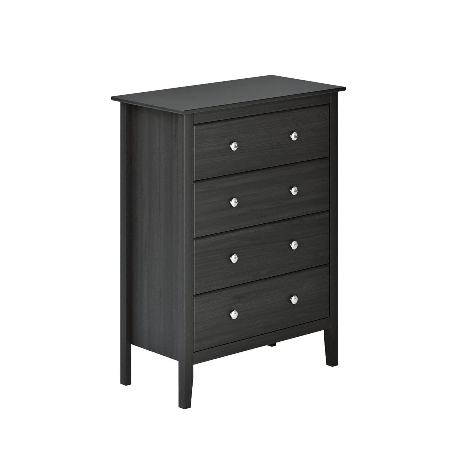 Adeptus Solid Wood Easy Pieces 4 Drawer Chest of Drawers - White - Image 15