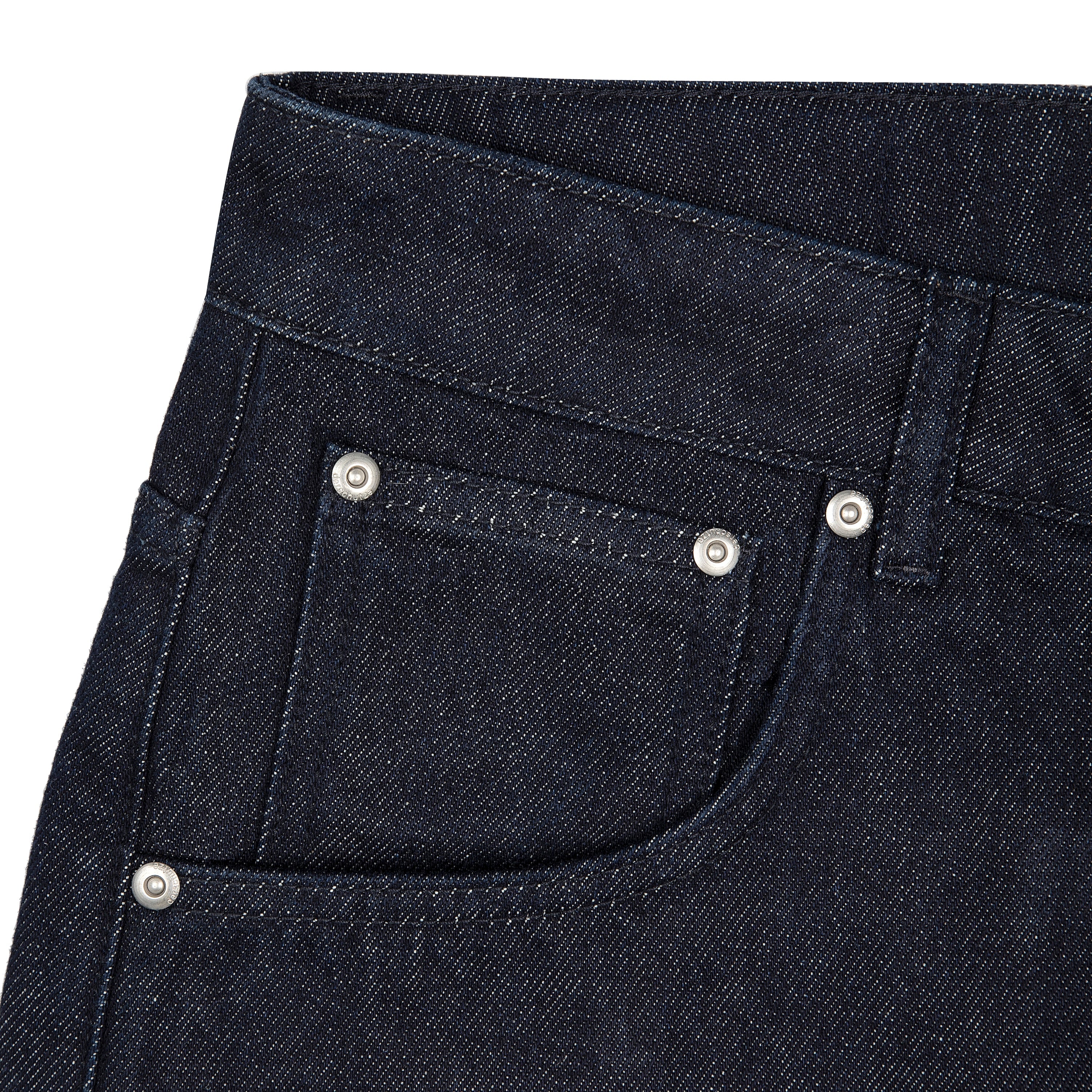 "whales v2" Jorts dark indigo