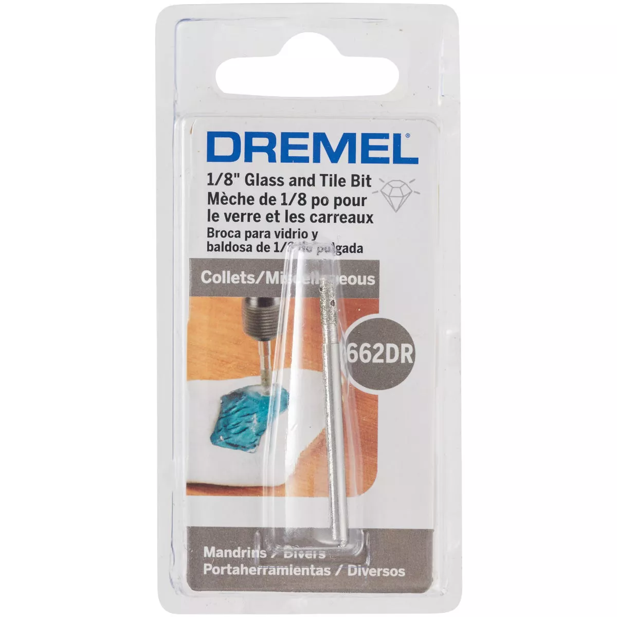 Dremel 1/8 In. Diamond Glass Drilling Bit