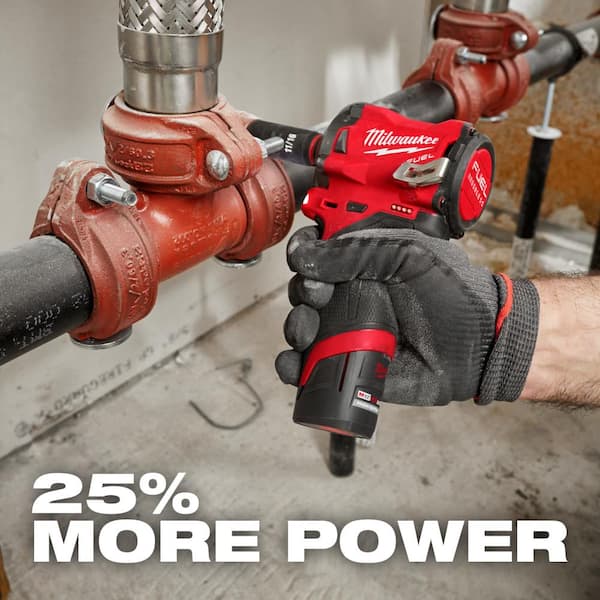 M12 FUEL 12V Lithium-Ion Brushless Cordless Hammer Drill/Impact Driver Combo Kit 2-Tool w/High Output 5.0Ah Battery - Image 9