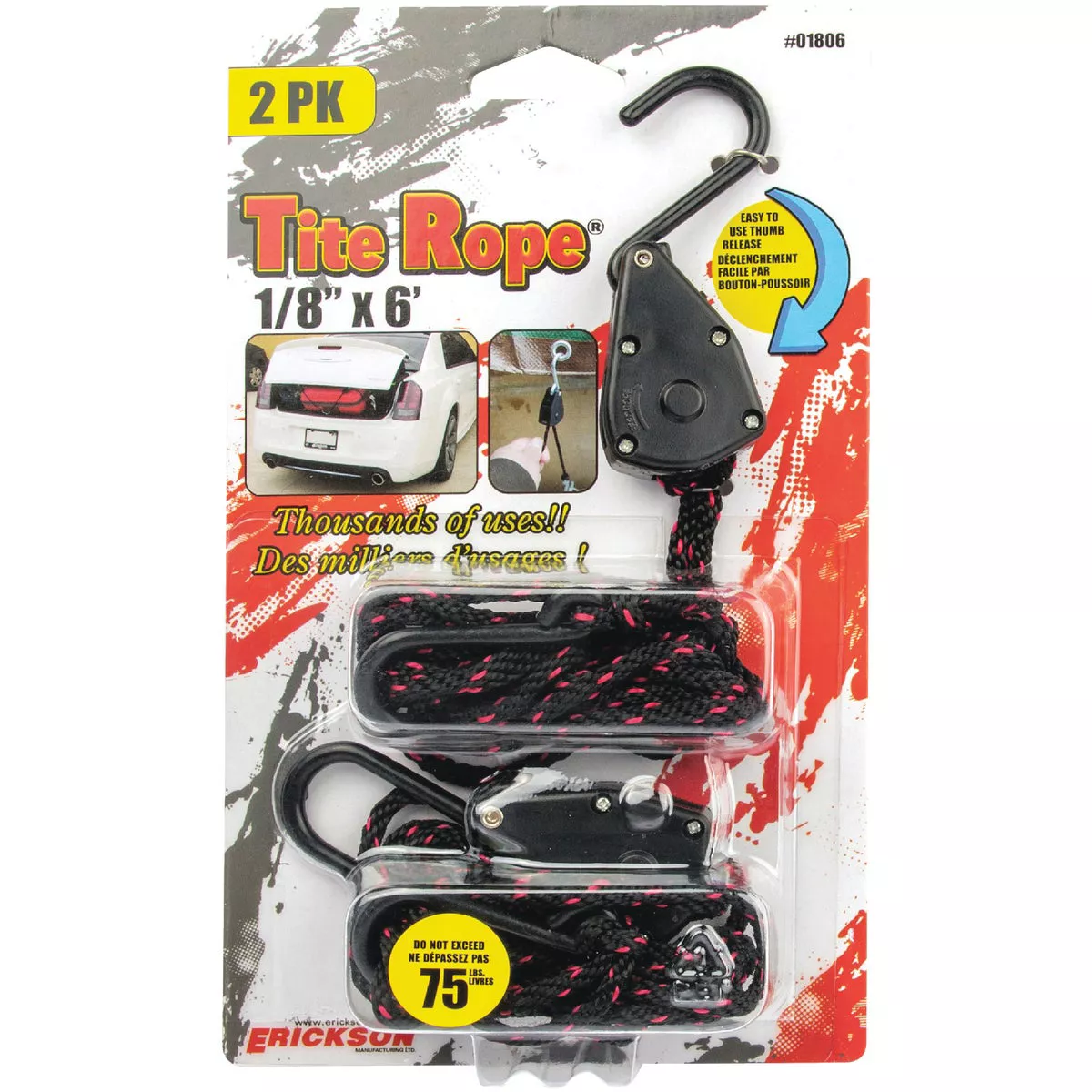 Erickson Tite Rope 1/8
