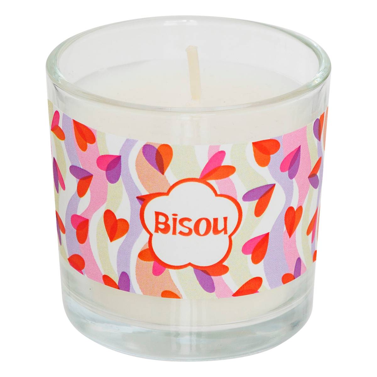 Scented candle "Daril" Vanilla, Multicolored, 45g