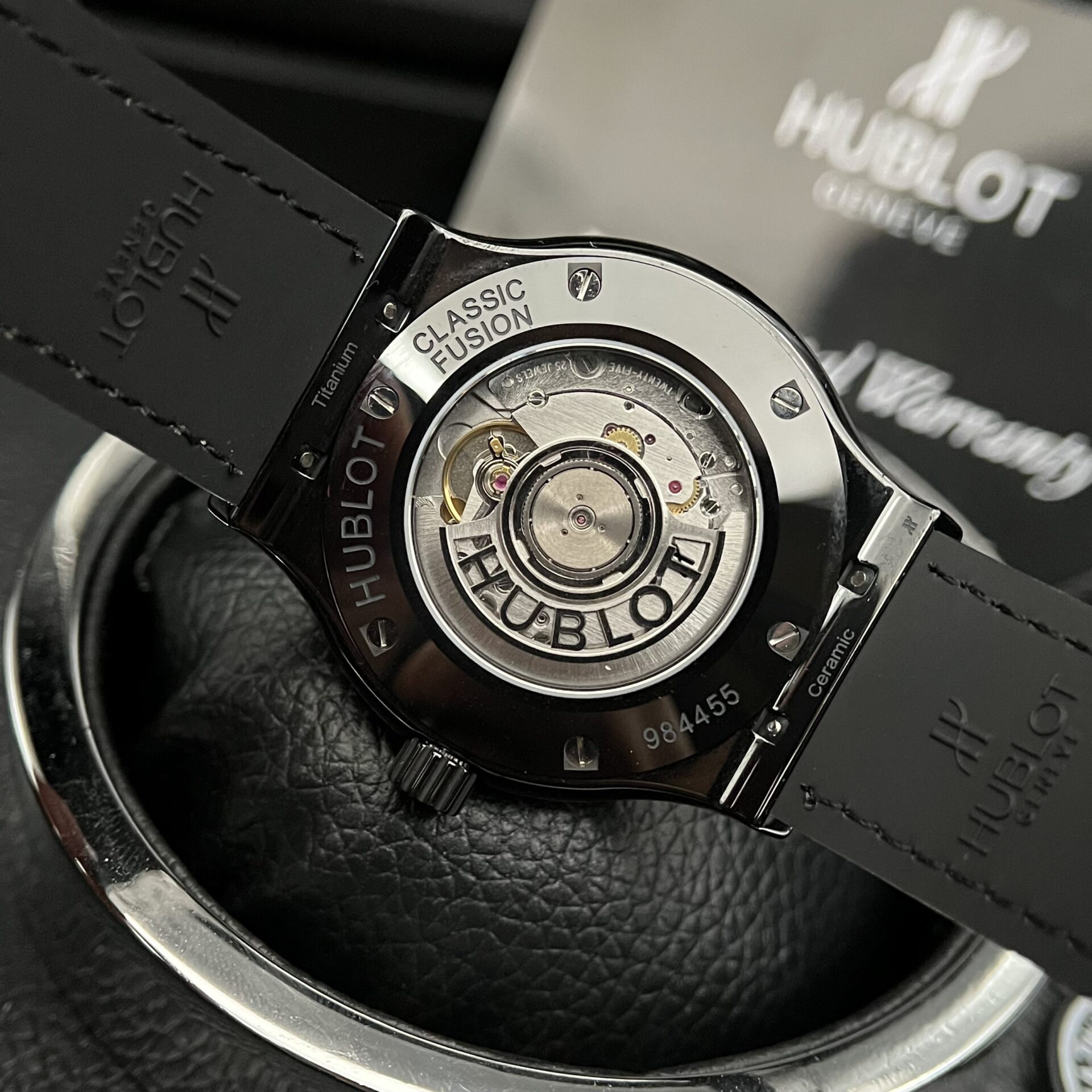 Hublot Replica 1:1 Watch Classic Fusion Ceramic Black JJZ 42mm - Top club