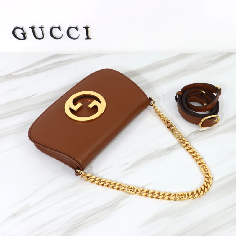 Replica Gucci Blondie Leather Brown1:1High-quality replica