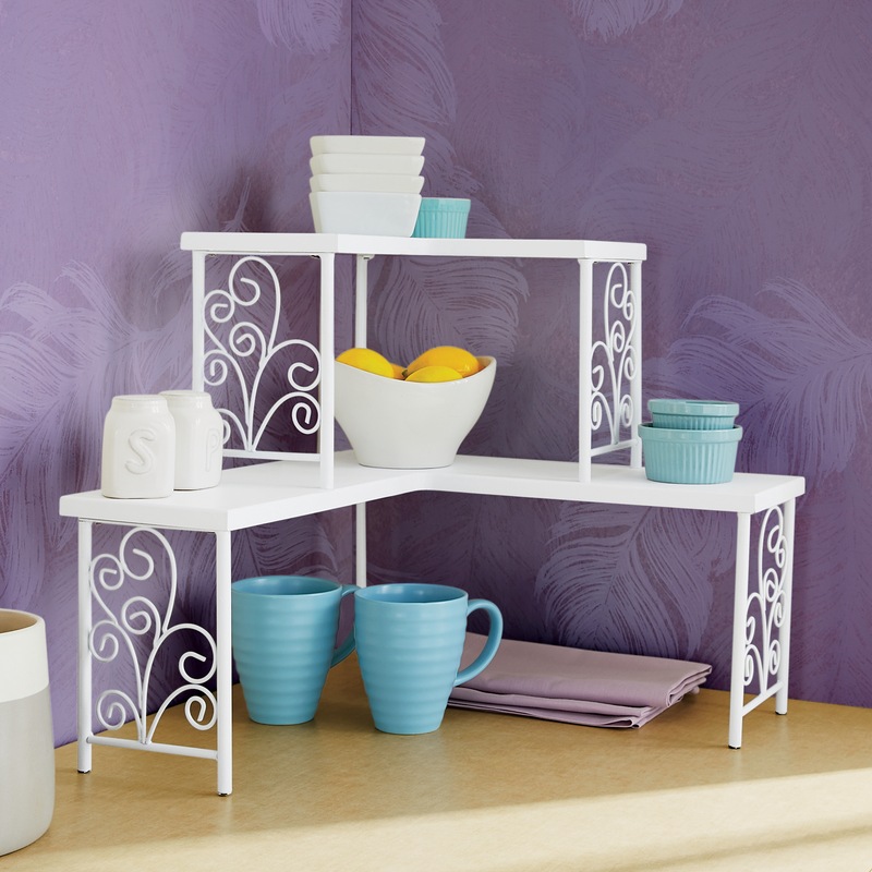 Femme Lace Corner Shelf - MIDNIGHT VELVET CATALOG