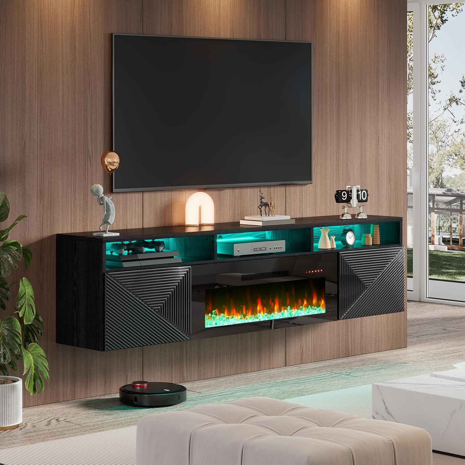 Floating TV Stand with 36