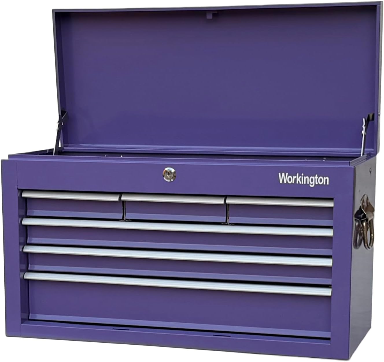 Workington Portable Metal Tool Chest with 6 Drawers, 24