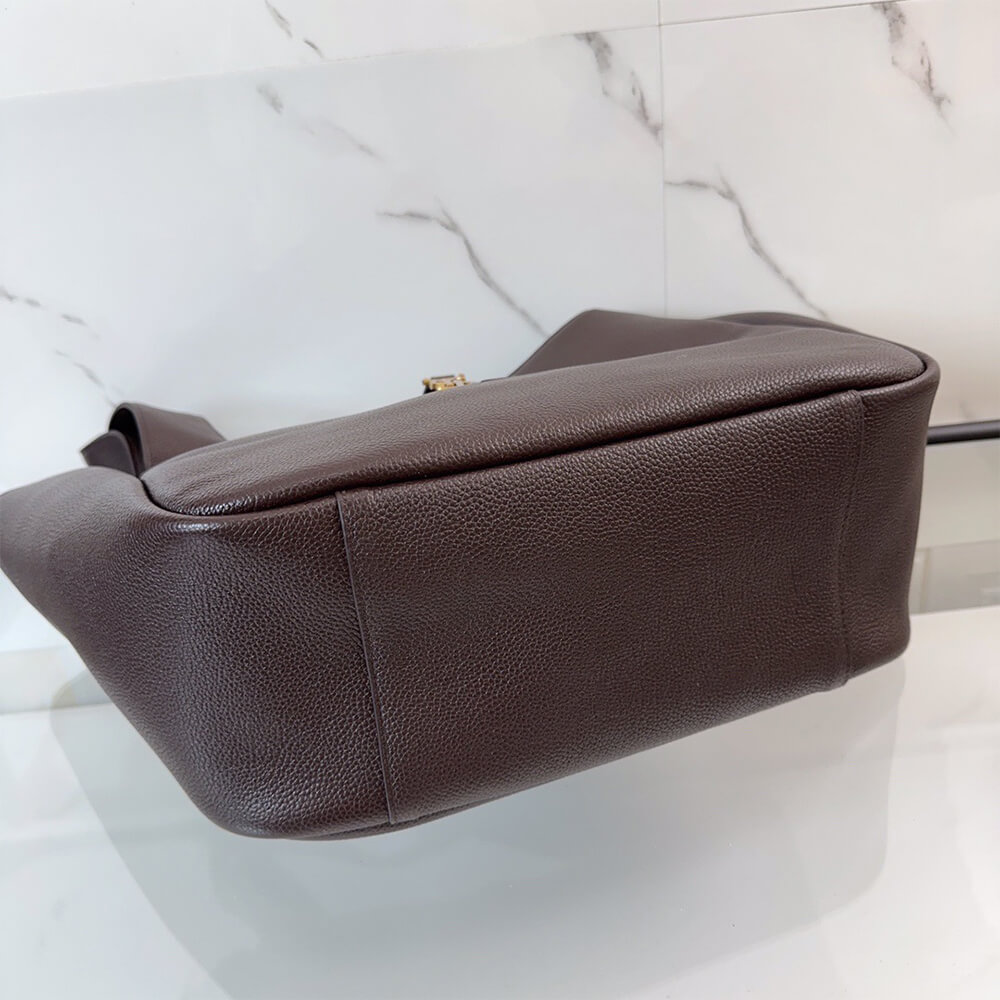 YSL LE 5 A 7 Bea Bag In Grained Leather1:1High-quality replica