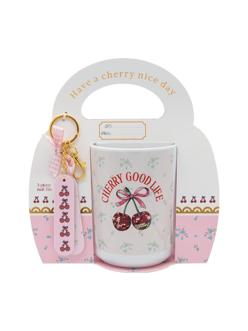 0225-SET-MUGKEY-CHERRY - Simply Southern Outlet