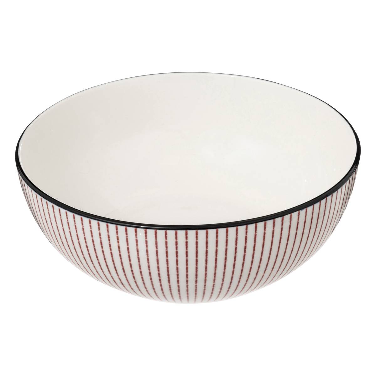 Salad bowl "Lunis" D.22.5 cm, Red