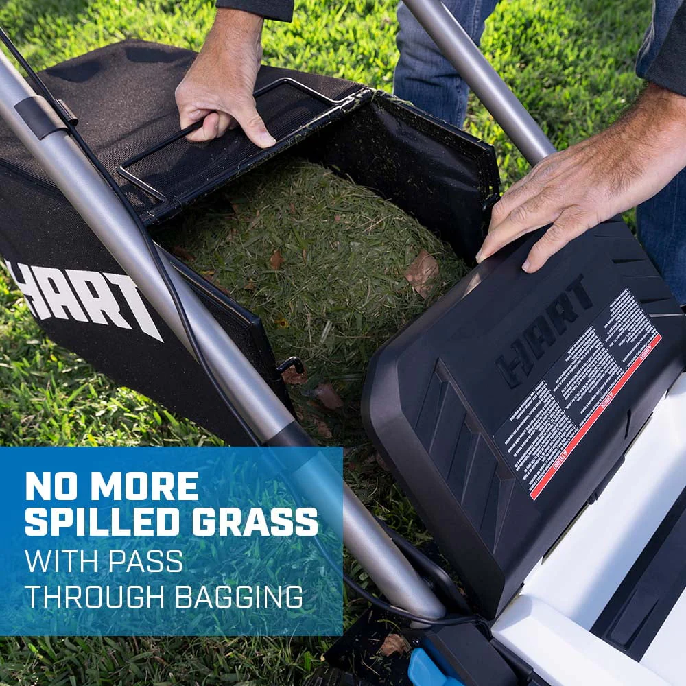 HART 40-Volt 20-inch Self-Propelled Battery-Powered Brushless Mower Kit, (1) 6.0Ah Lithium-Ion Battery - Image 7