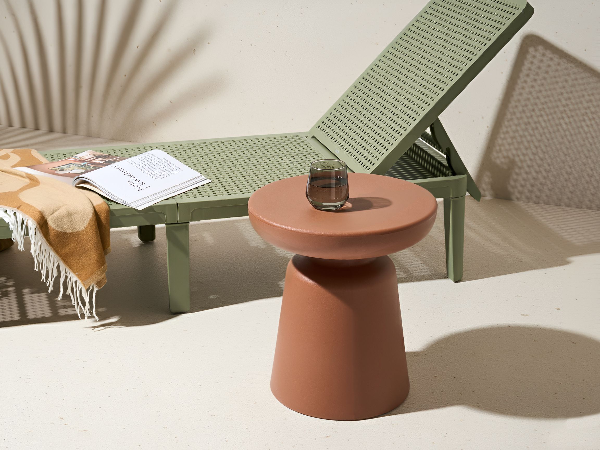 Side Table TOFET Golden Brown