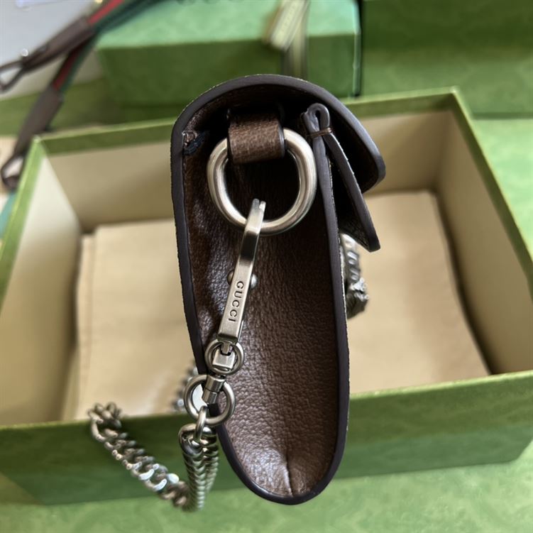 Dionysus small shoulder bag Brown leather trim – GB1641:1High-quality replica