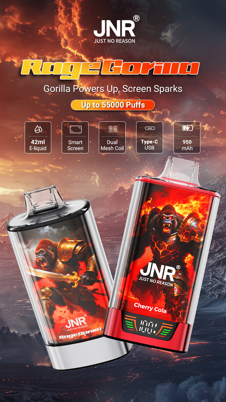 JNR RegeGorrilla 55K Puffs Disposable Vape