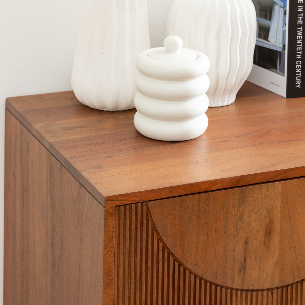 Decorative box "Mike" Ceramic, White, 14.7x11.2 cm