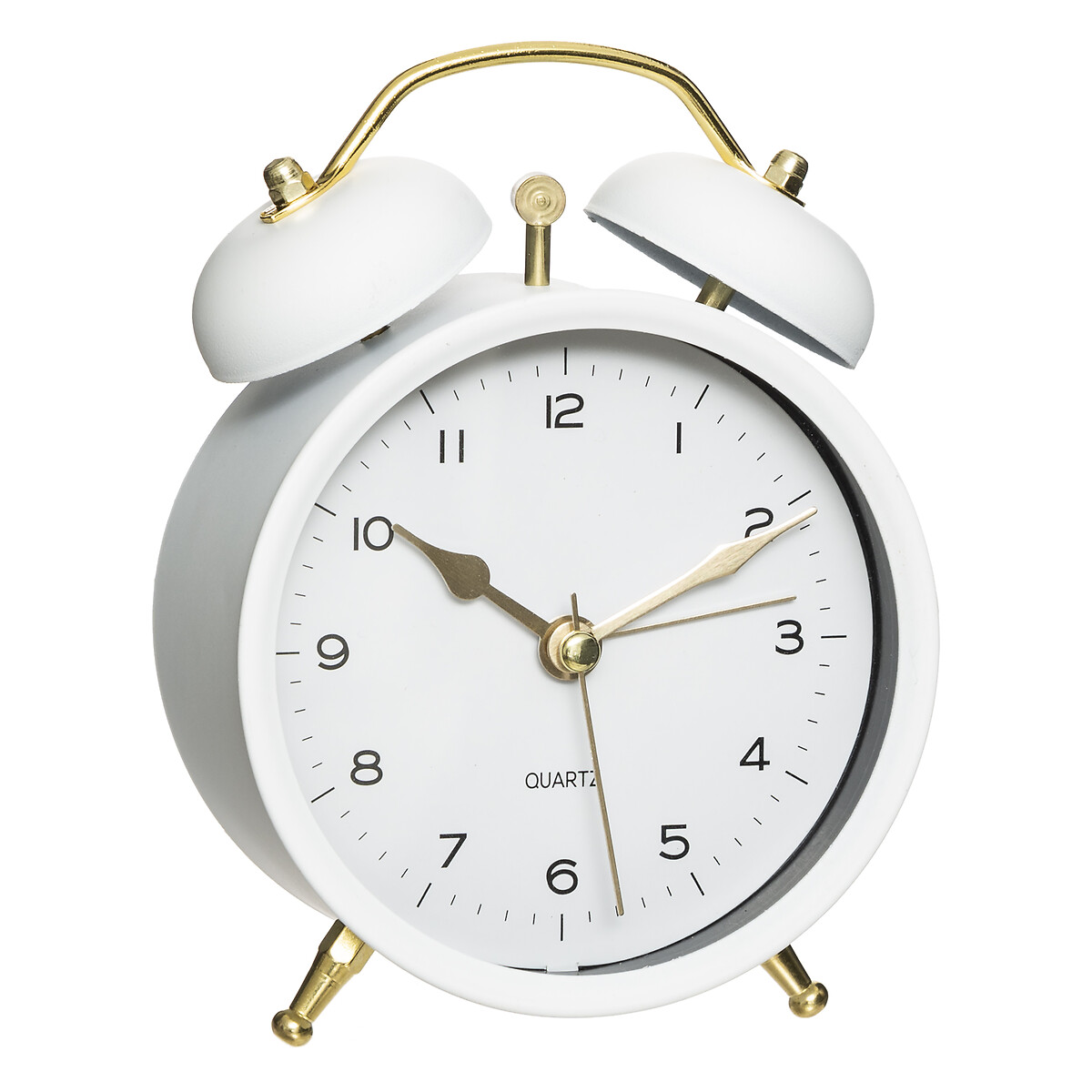Metal alarm clock "Gaston" 9.7x13.5 cm