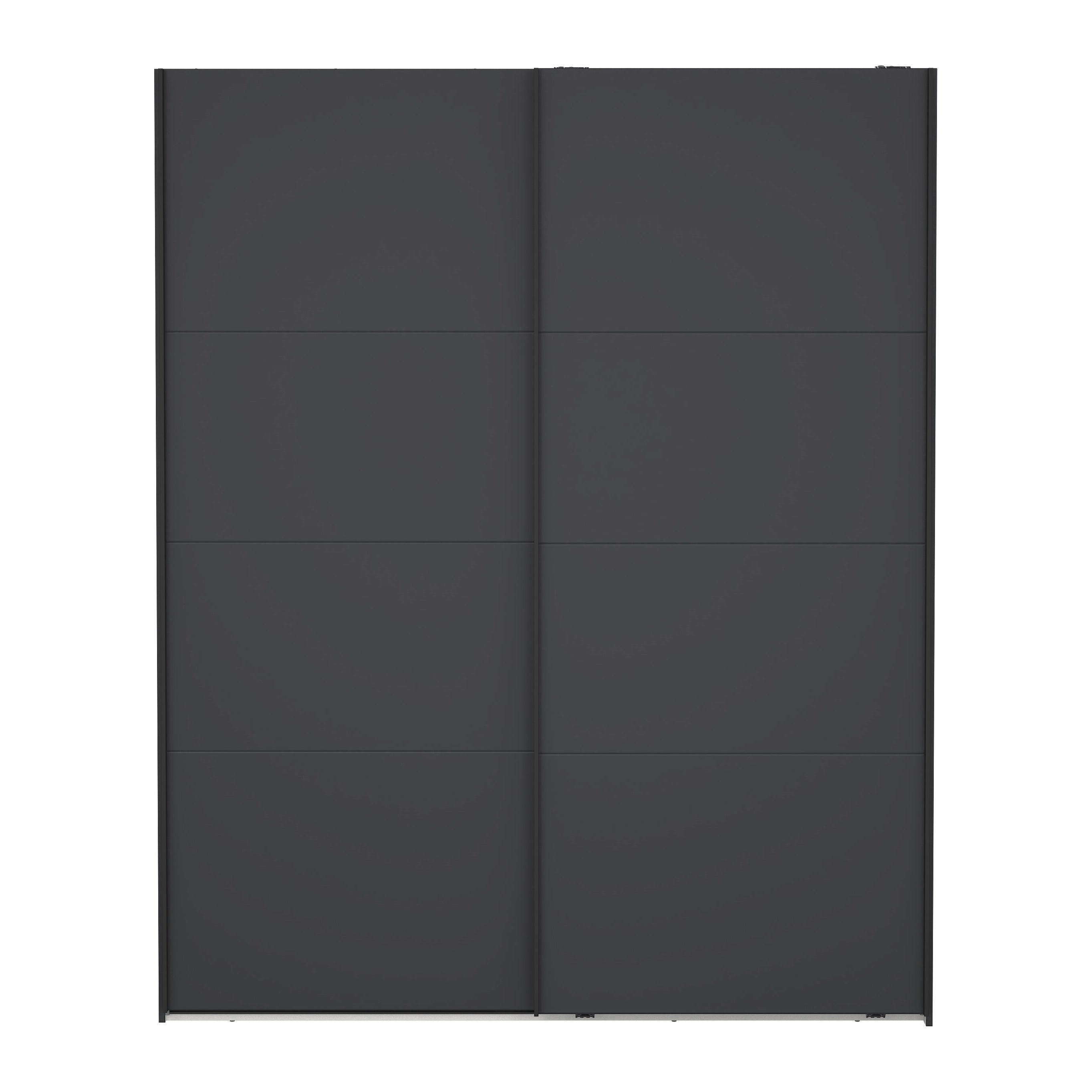 Blokker basic Sway Kledingkast - Matgrijs - B 178,5 cm