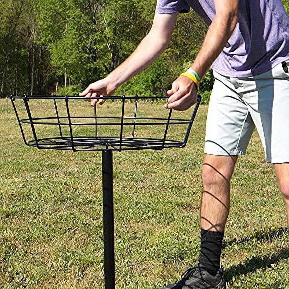 MVP Black Hole Pro 24-Chain Portable Disc Golf Basket Target - Image 3