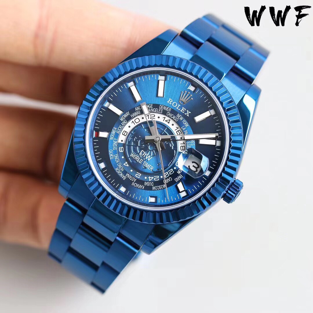 Rolex Skywalker ROLEX Series - DIW Modified - 40MM - Dark Blue(1:1 replica) - Elite Watch Atelier