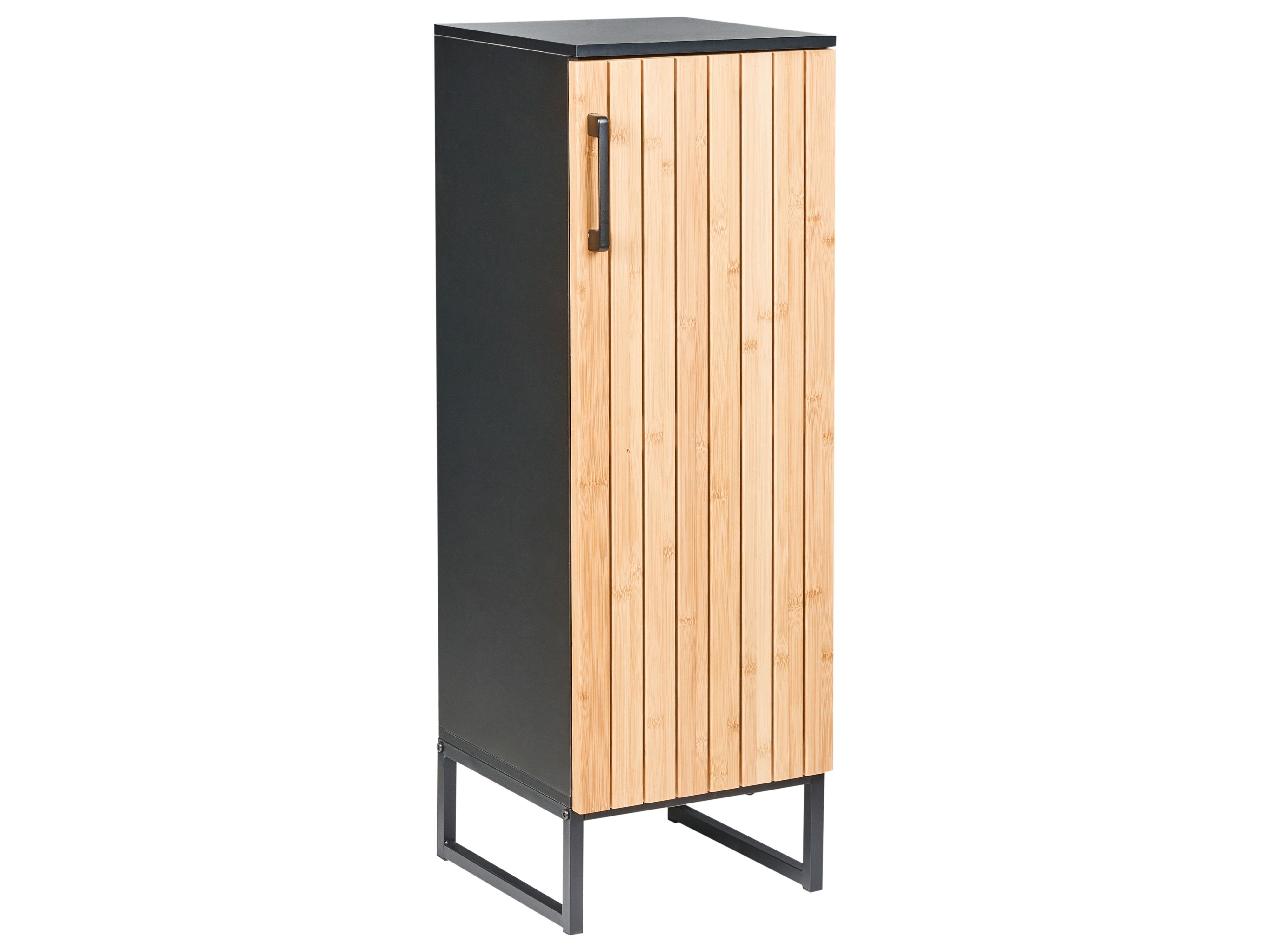Bathroom Cabinet MISCANTI Bamboo 30 cm Light Brown