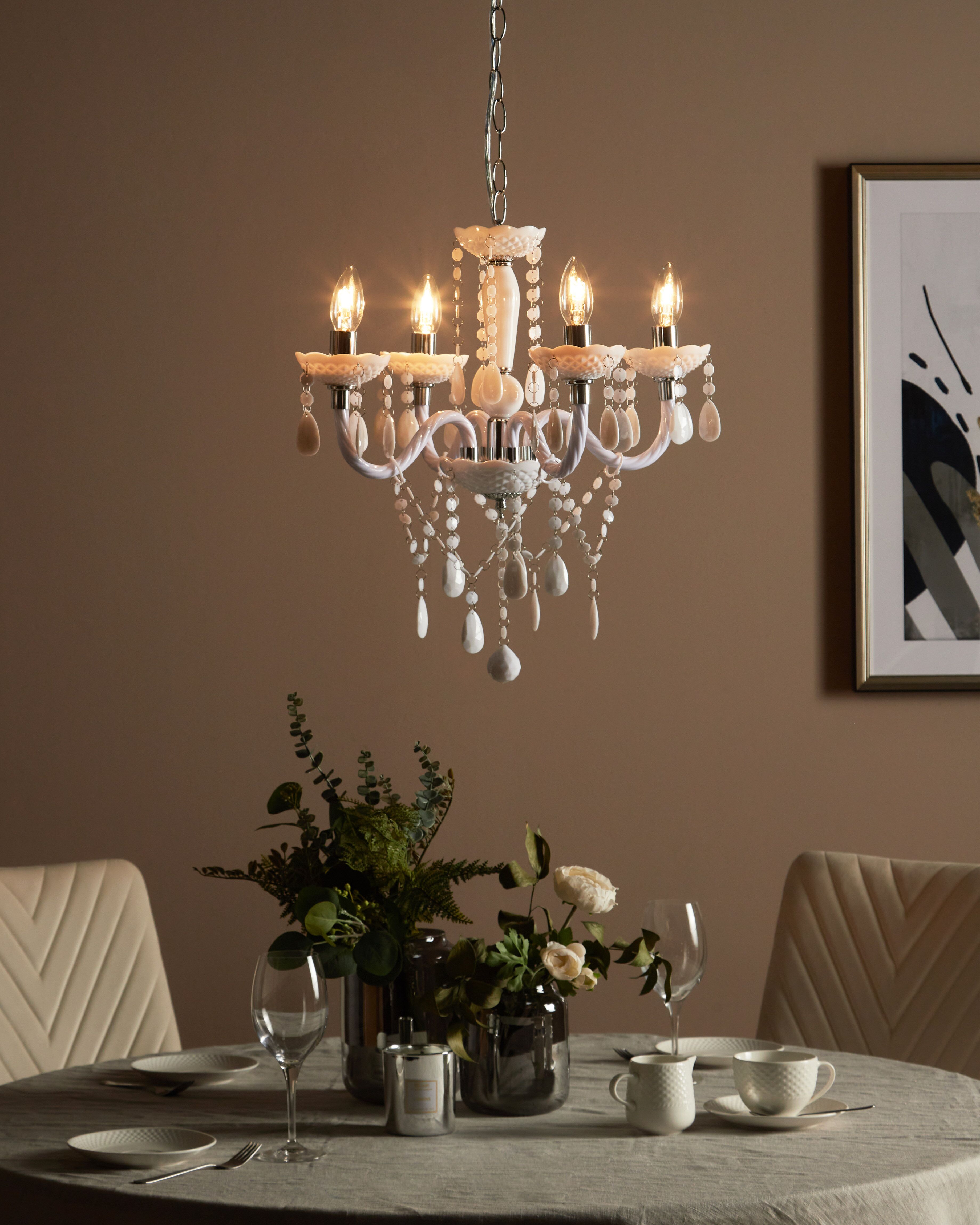 Chandelier KALANG White