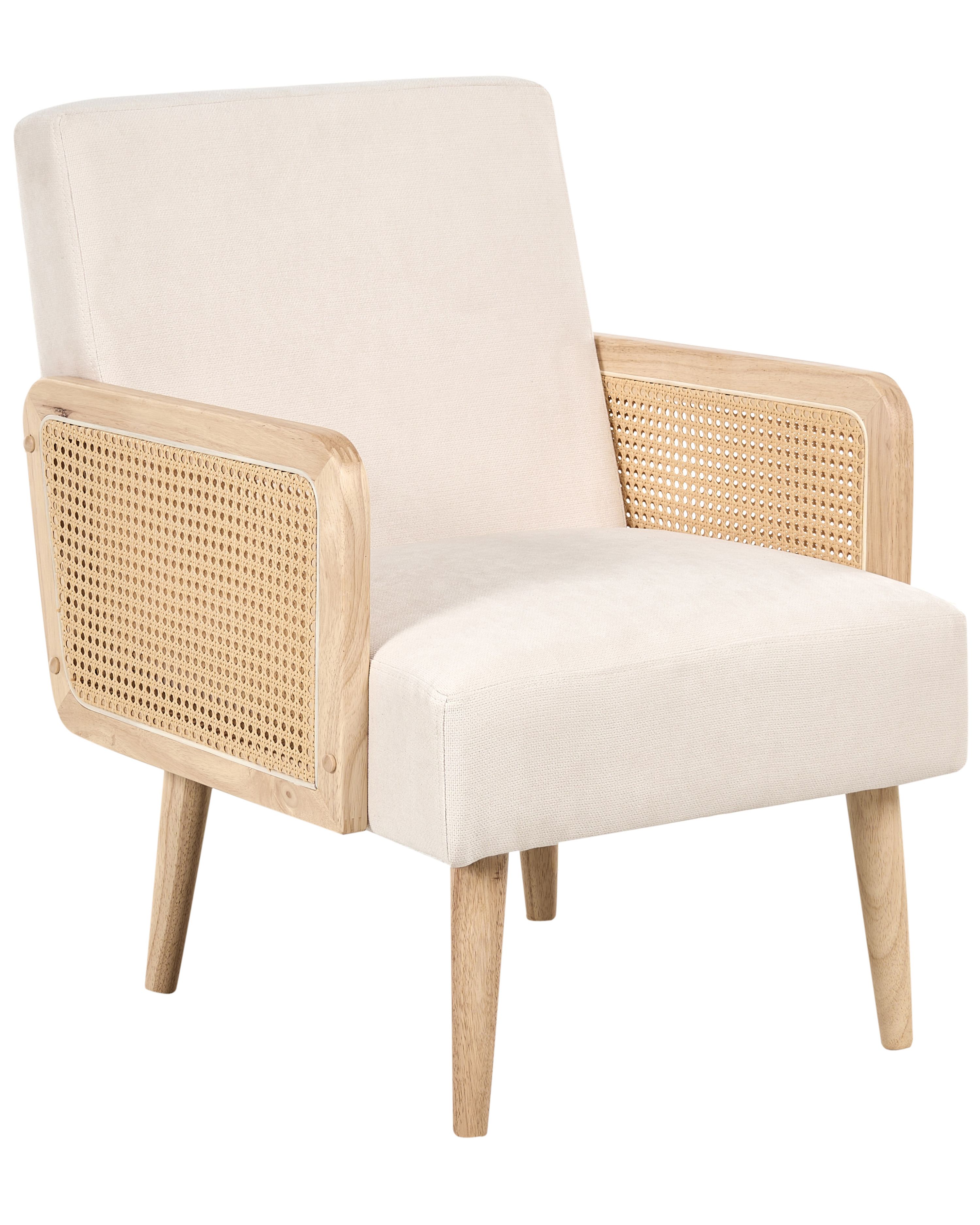 Armchair HOJBY Fabric Light Beige