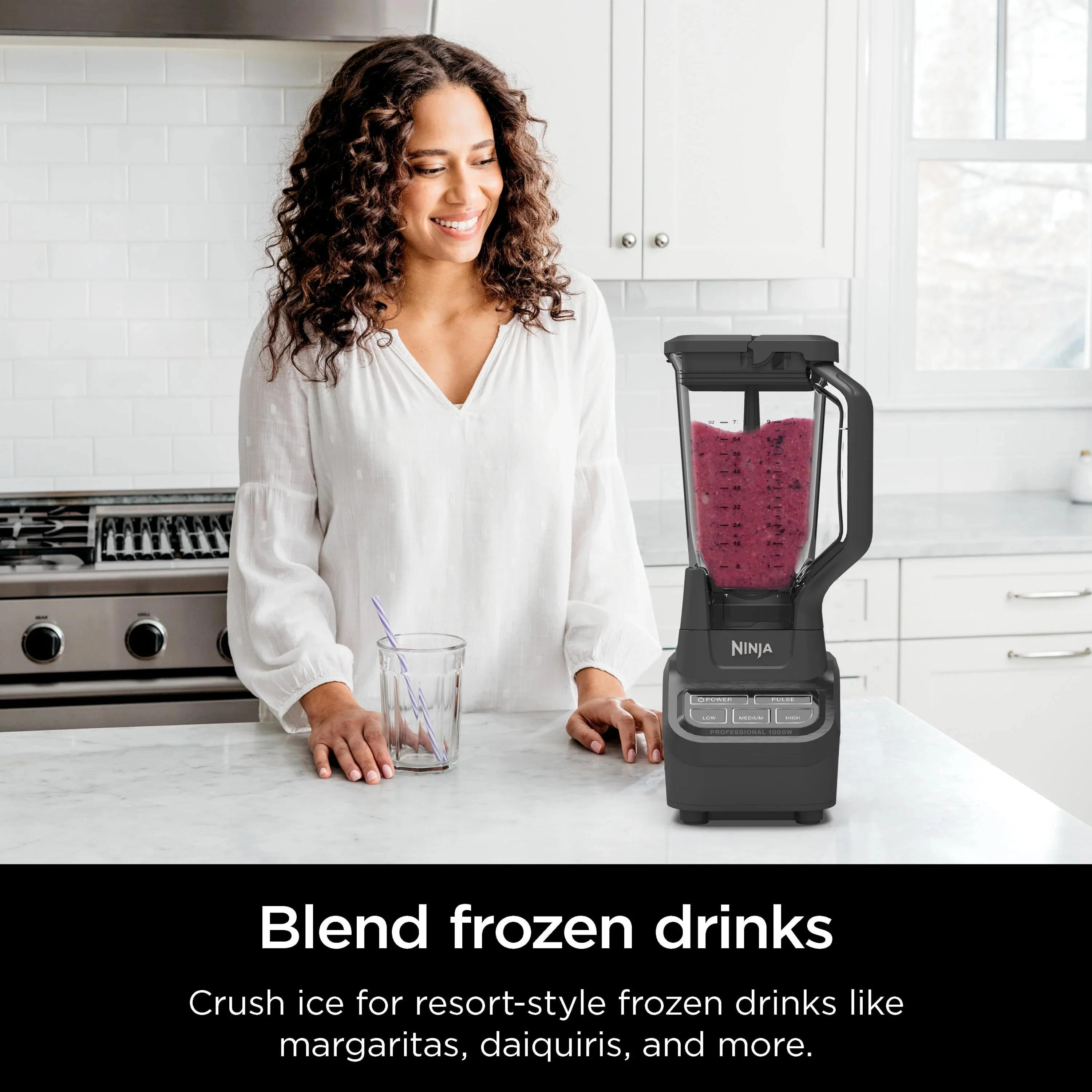 Ninja Professional Blender 72 oz XL Total Crushing Pitcher - 1000 Watt