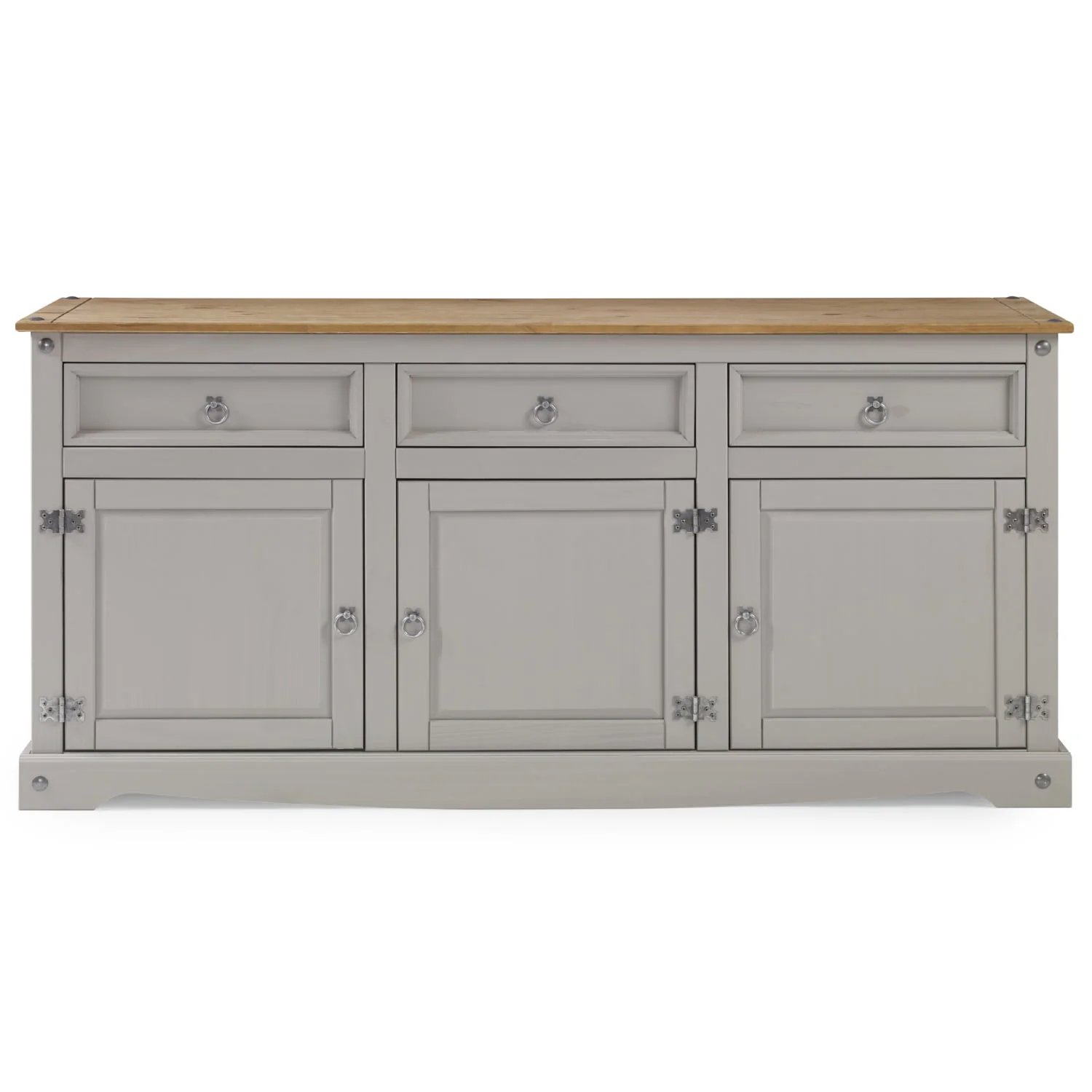 Wood Buffet Sideboard Corona Gray | Furniture Dash COG917 - Image 7