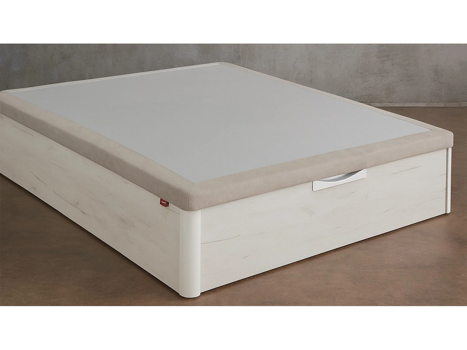 Lit coffre hauteur 43 cm bois chêne cambrian 140x200 BIG BOOTS